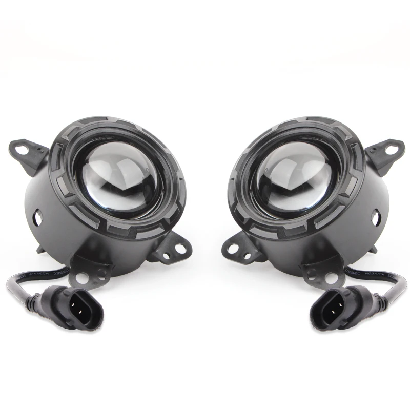 

3.0 Inch Fog Lamp Projector Bi Led lens White Light 6000K LED Headlights 12V Waterproof Fog Lights For LADA Honda