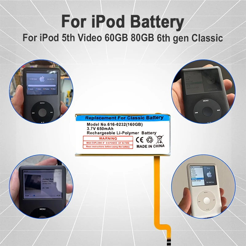 Ipod classic a1238 battery-AliExpress