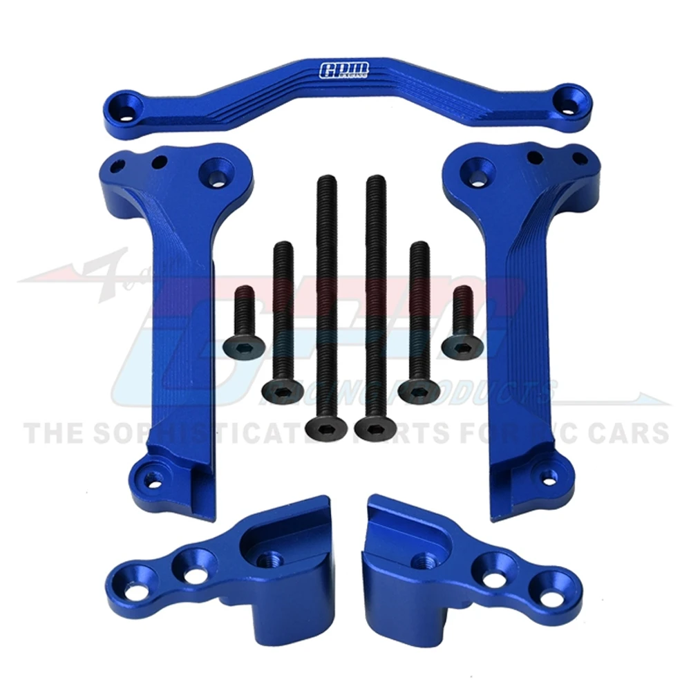 GPM سبائك معدنية قابل للتعديل مانع الصدمات الخلفي جبل مقعد ثابت 8939 ل Traxxas 1/10 MAXX V2 2.0 WideMaxx شاحنة كبيرة RC سيارة #3