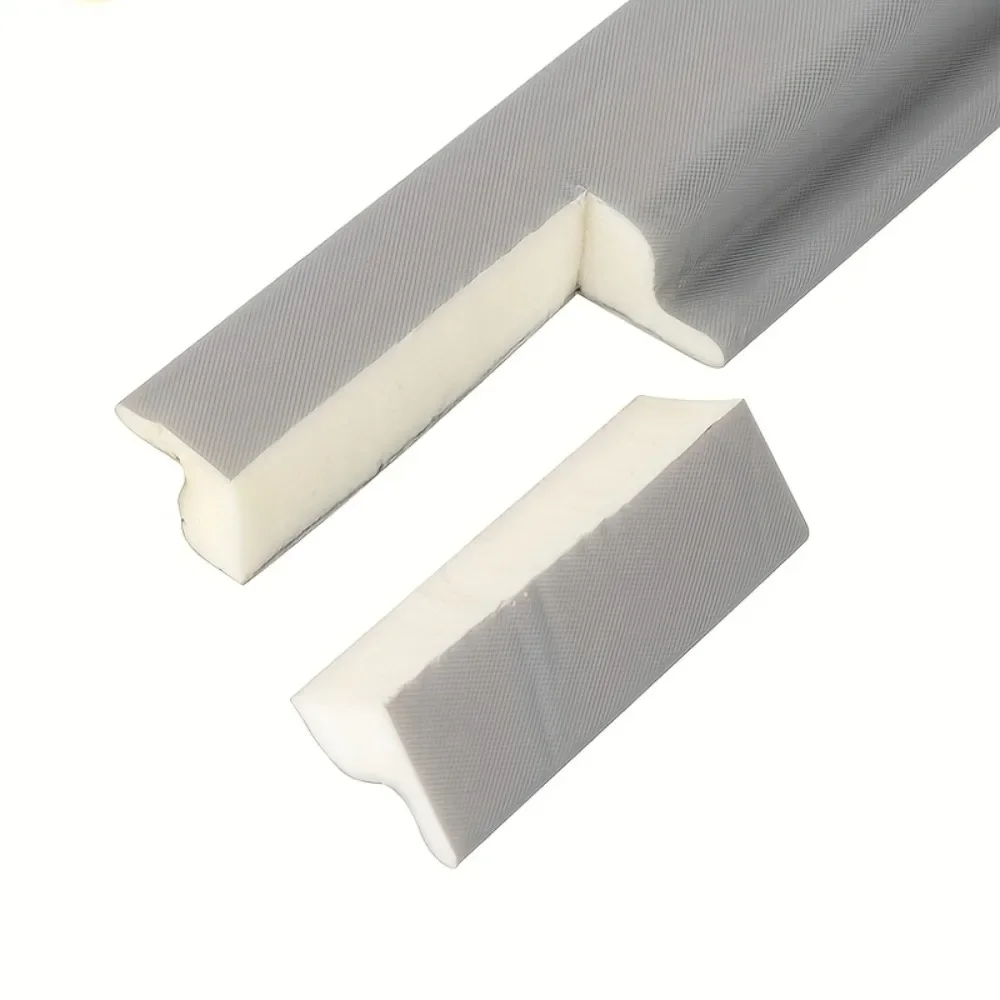 TPU Seal Strip Set Windproof Waterproof Soundproof Dustproof for Sliding Windows Doors Compatible with Outer Inner Middle Gaps