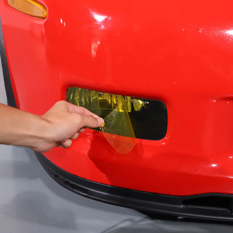 

Для Chevrolet Corvette C6 2005-2013 автомобильные фары передние противотуманные фары защитная пленка виниловая прозрачная черная наклейка аксессуары