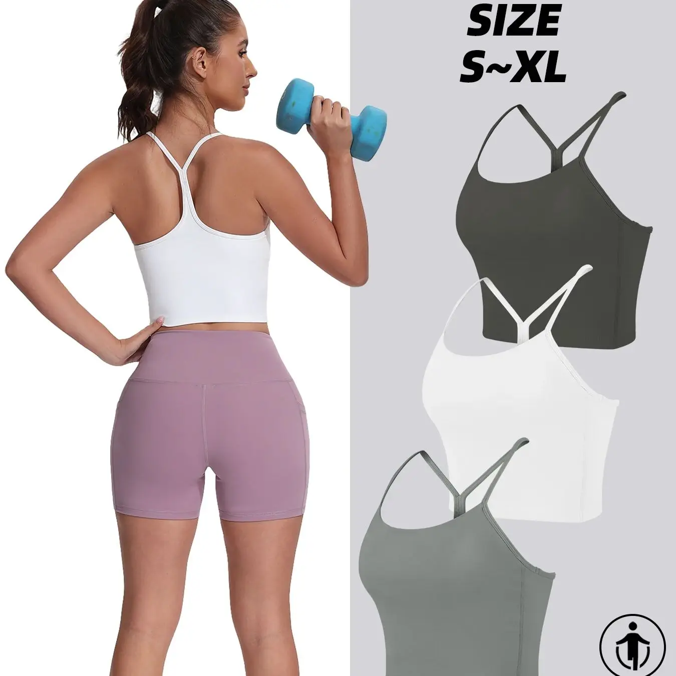 Women Cross Back Yoga Top Breathable Sports Vest Fitness Sport Bra With Padded Gym Crop Top Running Active Sportswear
