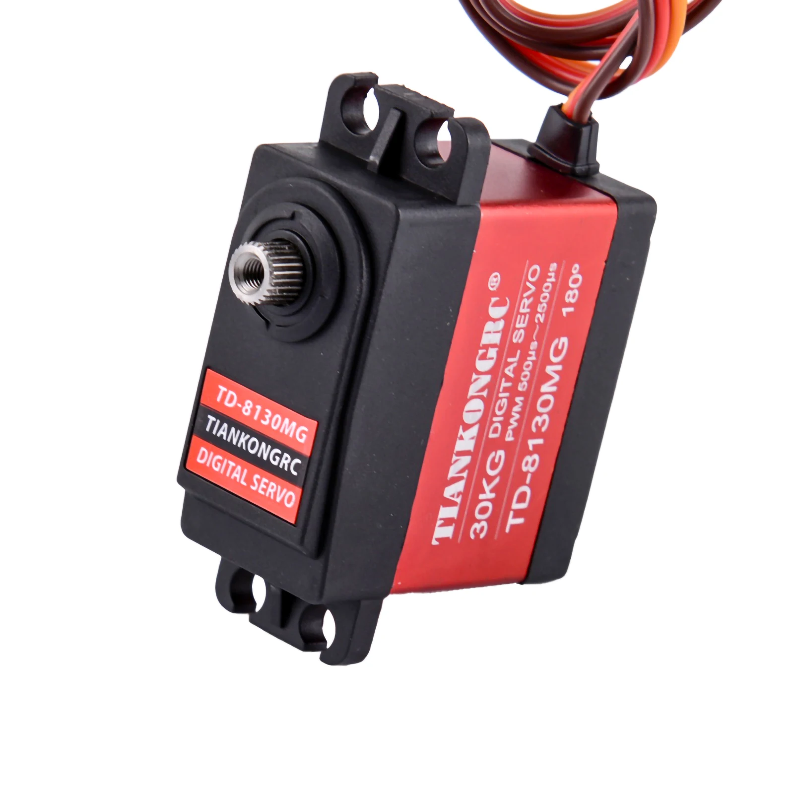 TD8130 30KG High Torque Digital Servo Motor Metal Gear Waterproof 180 270 360 Degree Rotation for RC Car Robot Arm DIY