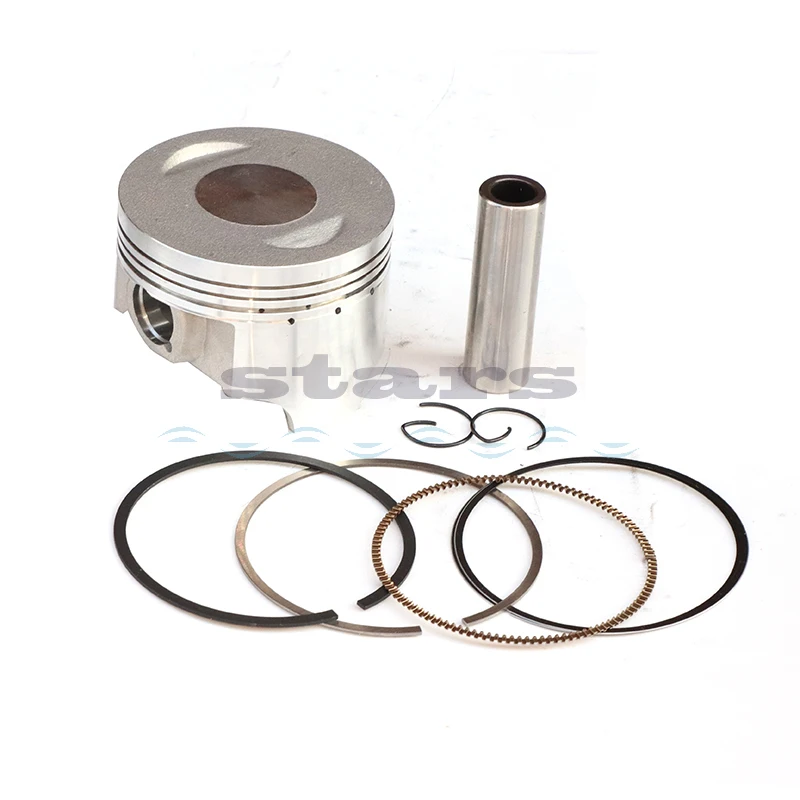 Motorcycle 250cc water cooled engine piston Gasket sets for LONCIN ZONGSHEN CB250 ZS250 cylinder Piston 69mm 17mm ring pin