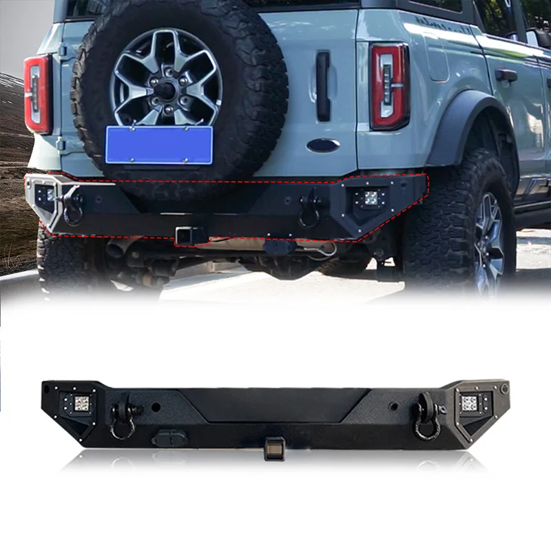 

Archaic manufacturer Body Kit grille and fog lights 2021 2022 rear bumper For Ford Bronco