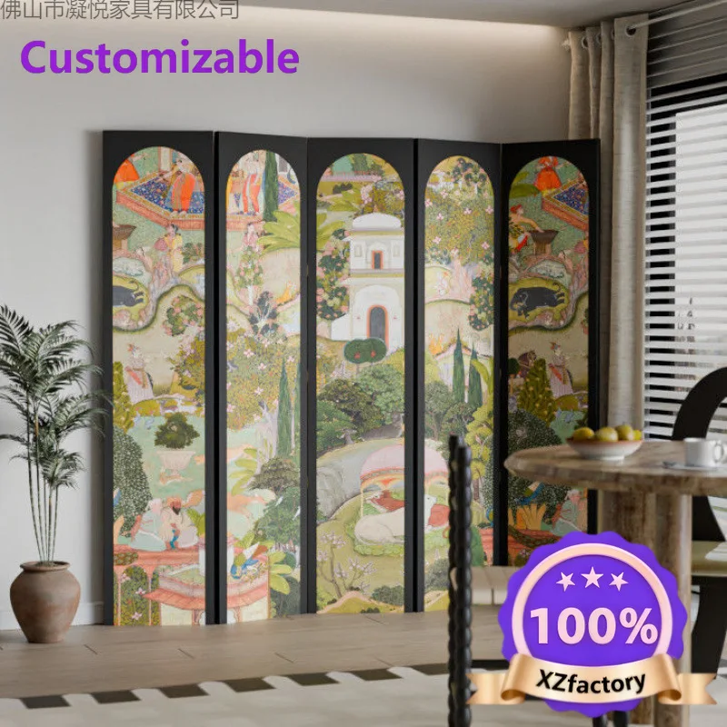 Factory Direct 2026 Top RatedScreen, partition, living room, folding, moving, entryway, office decoration, background, fabric fo