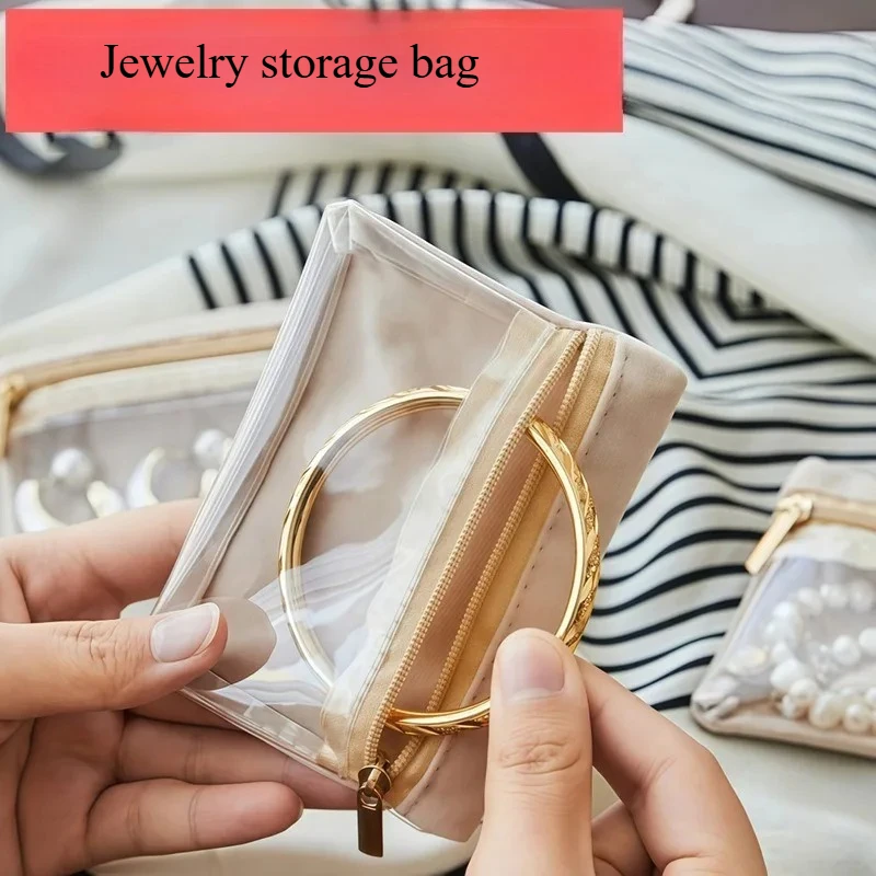 Jewelry Storage Bag, Jewelry Storage Bag, Earring Bracelet Ring Storage Bag, Travel Wash Bag, Mini Change Bag, Change Zipper Bag