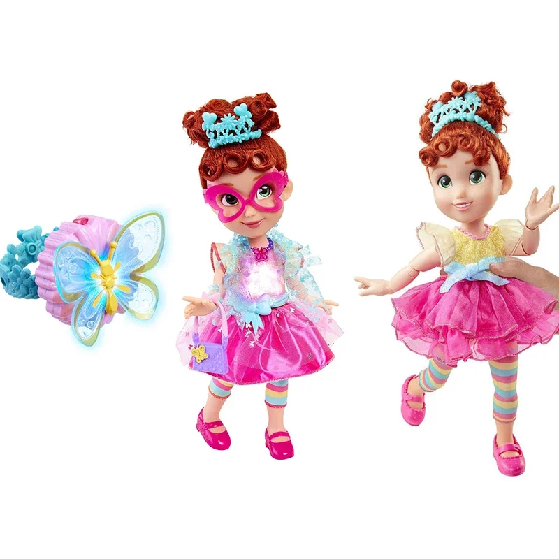 

Disney Fancy Nancy Clancy Action Figures Sound and Light Interactive Toys Fashion Salon Princess Girls Dress Up Toys Kids Gifts