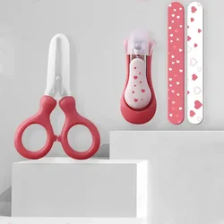 For Kids Nail Clipper Scissors Nail Clippers Children's Care Tools Storage Set Baby's Nail Clippers Kits baby nail trimmer