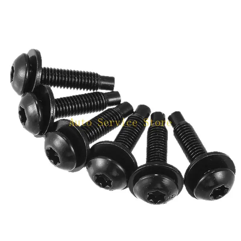 462A Premium Fasteners For Vehicle Windshield Frame 6PCS Pack Corrosion Resistant Carbon Steel