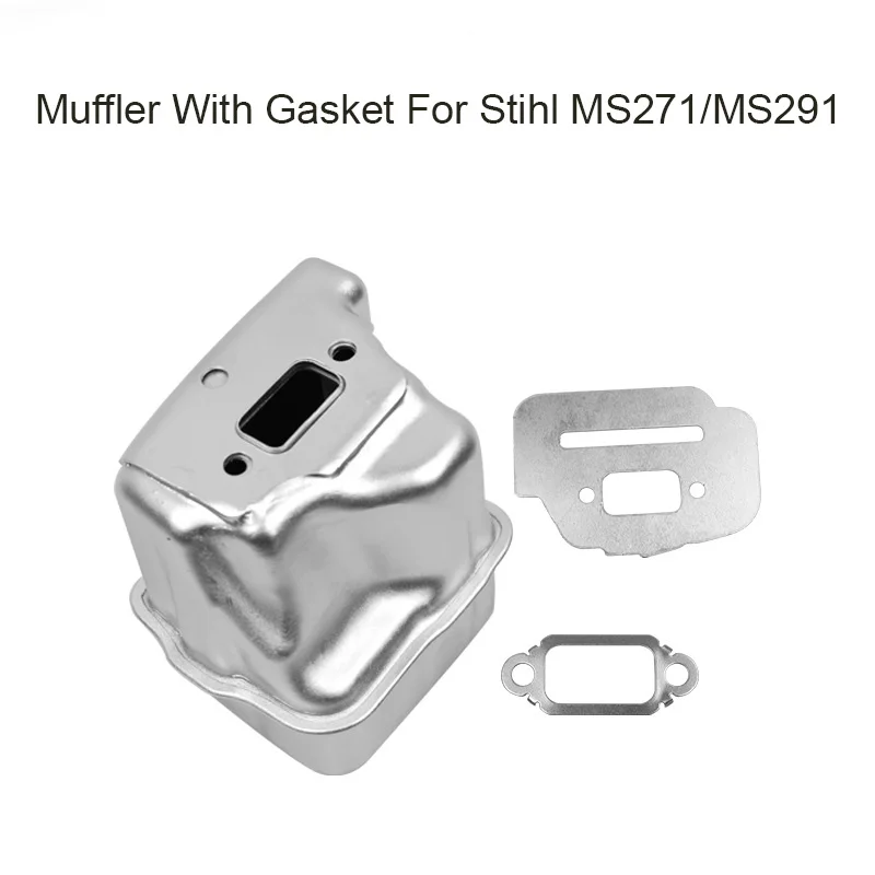

Глушитель с прокладкой для Stihl MS271 MS291 11411400613, запасные части для садовых бензопил, совместимые аксессуары