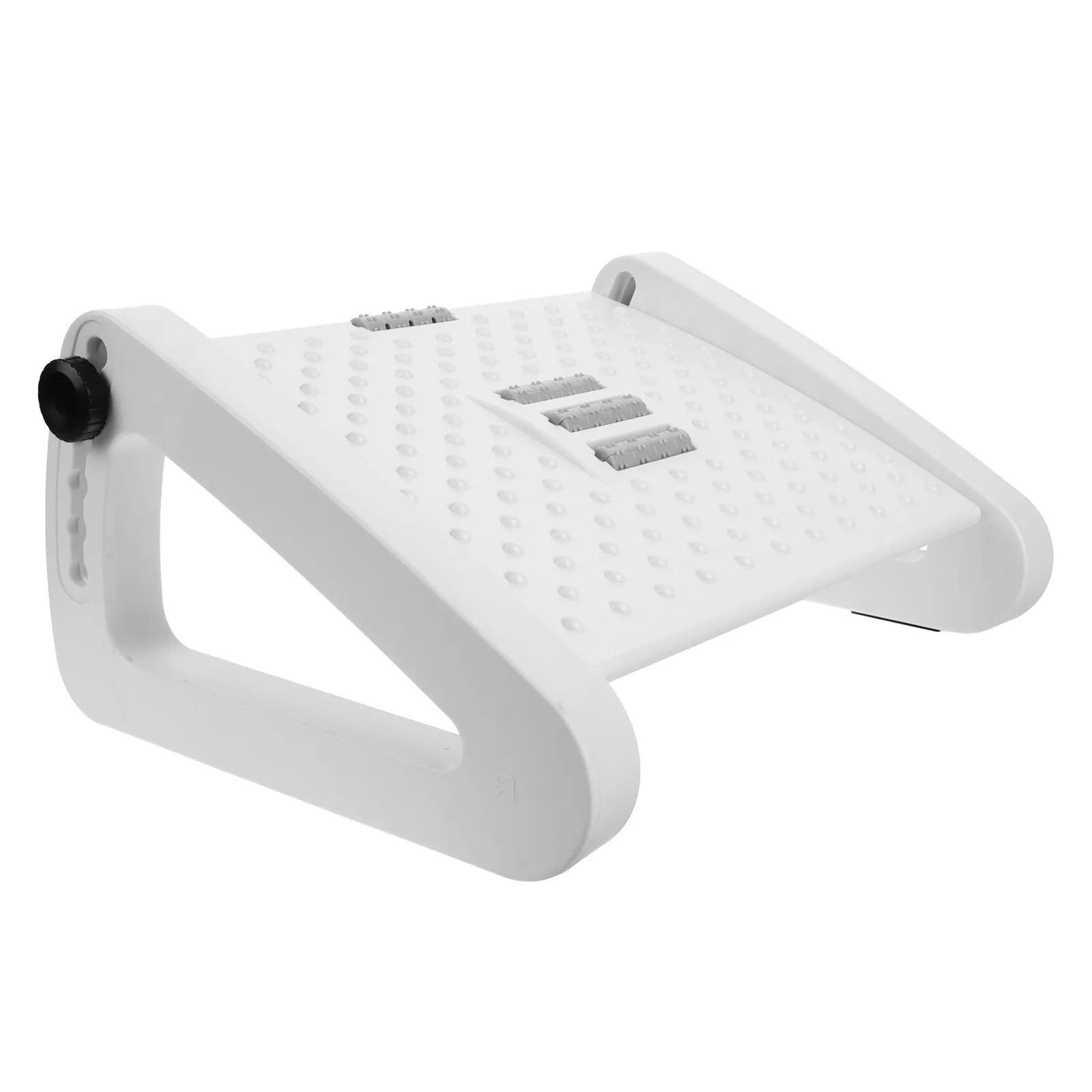 Anti-Slip Plastic Footstool Small Step Stool Strong Load Bearing Safe Non-Slip Office Bathroom Household Foot Rest Under Desk
