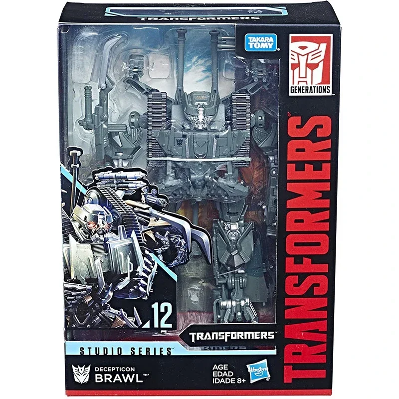 Auf Lager Hasbro Transformers SS12 Brawl Studio Serie Voyager Klasse KO Edition Anime Action Figure Original Modell Spielzeug Kinder Geschenk