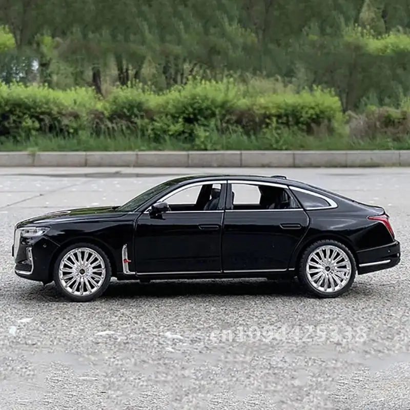 FAW oryginalny Hongqi H9 1:24 model samochodu symulacyjnego ze stopu Hongqi H9 model samochodu zabawki dla dzieci