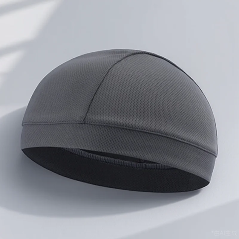 

Быстросохнущая кепка с внутренней подкладкой, впитывающая пот эластичная велосипедная шапка для мужчин и женщин, многофункциональная под бегом, езда на горном велосипеде
