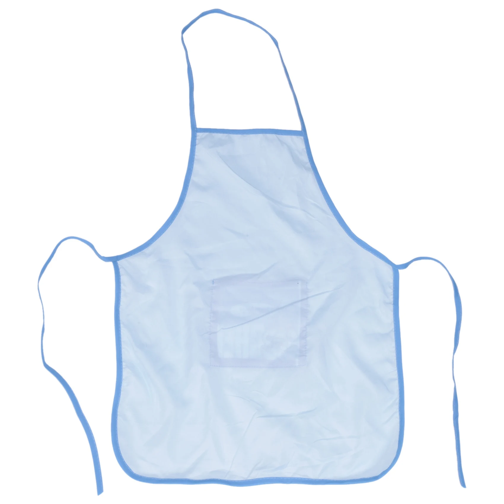 Детская шляпа шеф-повара, фартук для приготовления пищи, выпечки, подарок для мальчиков и девочек (синий)