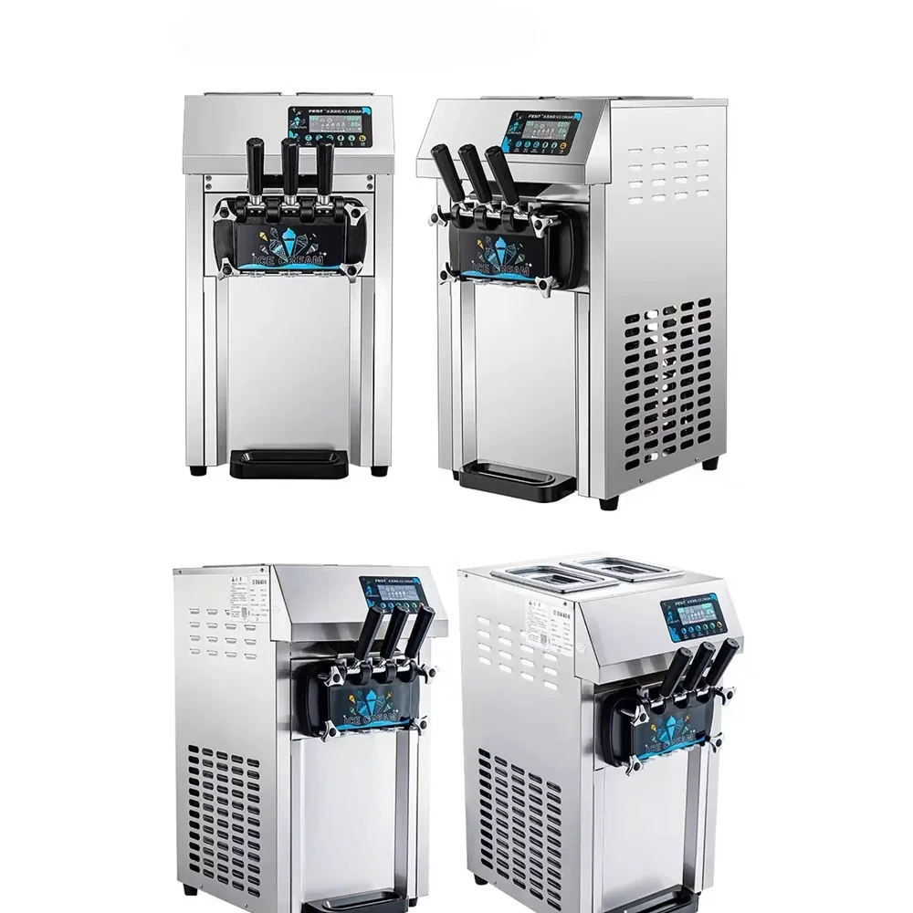 Street Vending Dedicated Mobile Soft Ice Cream Machine Custom Commercial Type High Yield Food Equipment For Global Business Sale