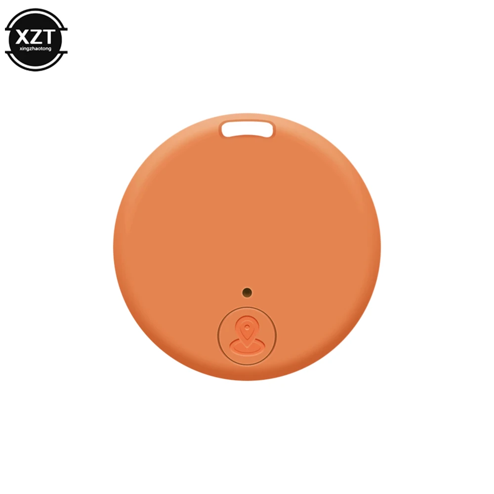 Round Bluetooth 5.0 Loss Preventer New Mini GPS Positioning Tracker Two Way Alarm Smart Positioning Mobile Key Loss Preventer
