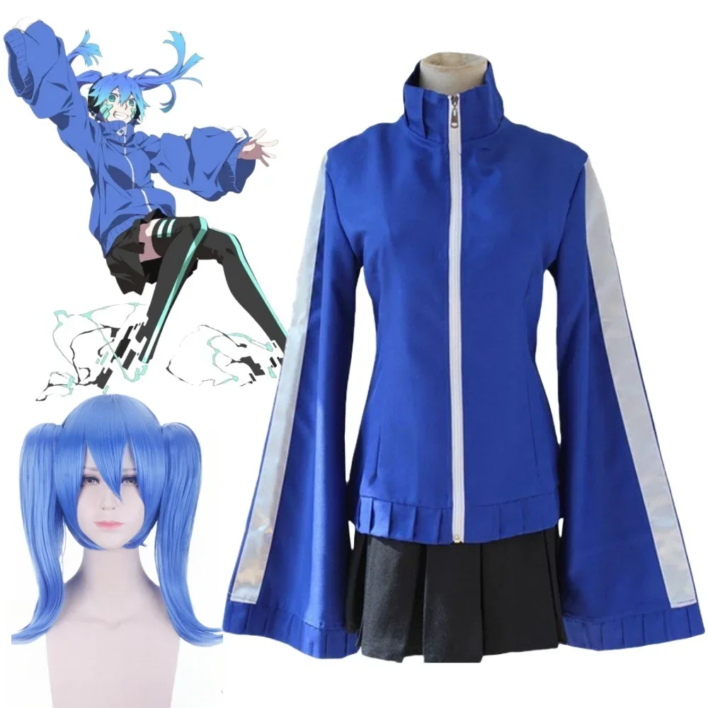 

Anime MekakuCity Actors Kagerou Project Enomoto Takane Ene Cosplay Costumes School Uniform For Women Girls Halloween Party Suit