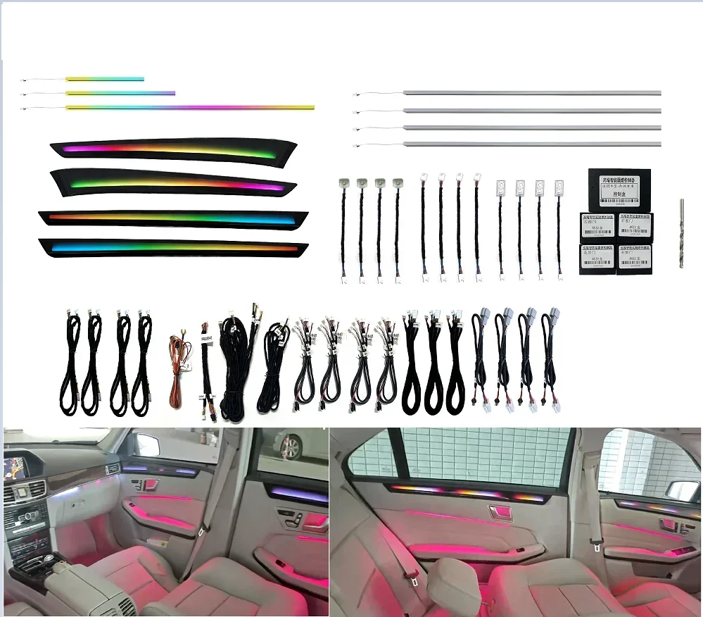 

UPsztec Ambient Light Is Suitable For Mercedes-Benz E W212 S212 2009-2016 Interior Dashboard LED Ambient Light