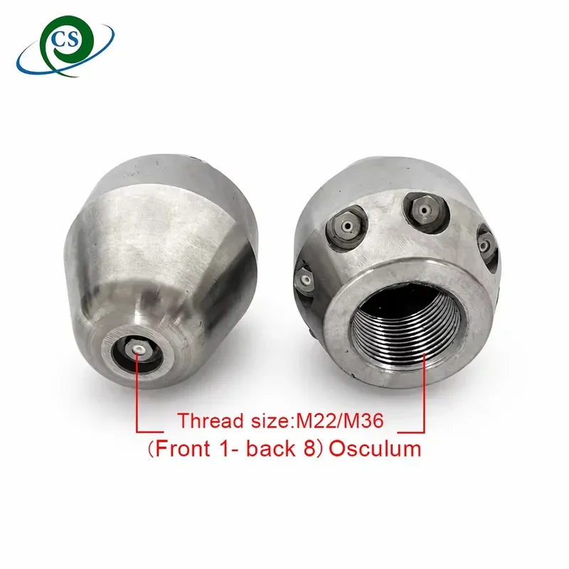 Pressure Washer Dredge Car Nozzle Municipal Pipe Cleaning Sewer Dredge Jet