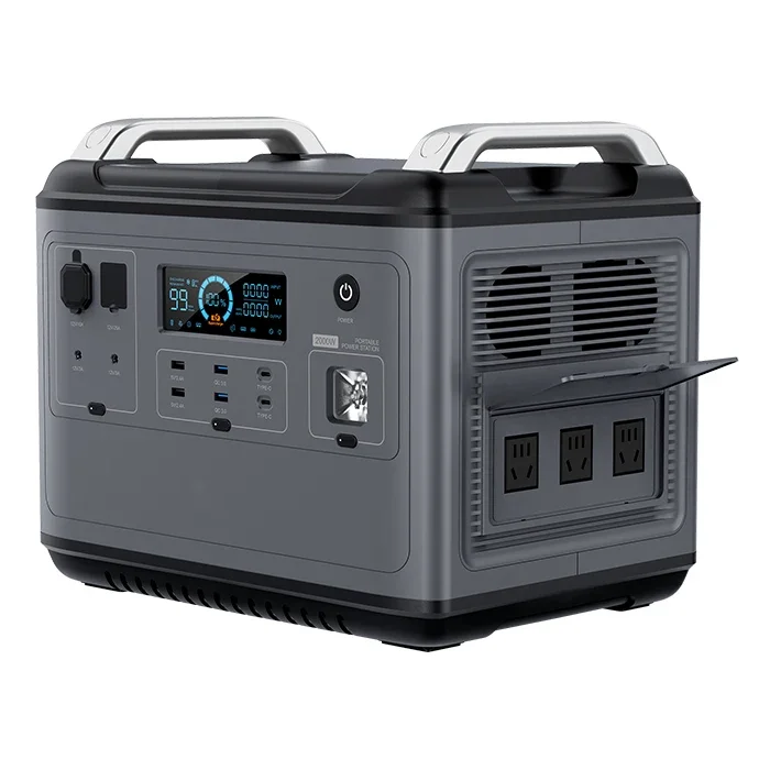 

Factory Direct High Capacity 2kw Charge Mobile Devices Off-grid Events 2000Wh 2400Wh 1200Wh Portable Power Station