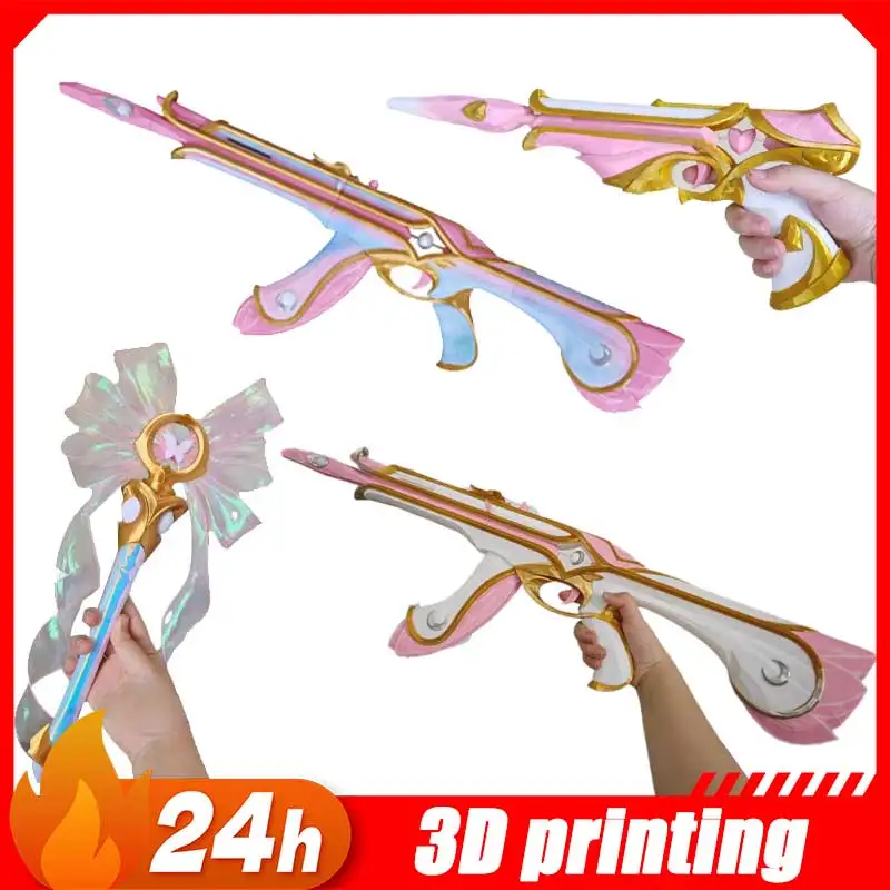 

Модель Valorant Melee, 3D-печать Evori Dreamwings, Vandal, индивидуальная серия, реквизит для косплея, пистолеты-призраки, игрушки Evori's Spellcaster, подарки