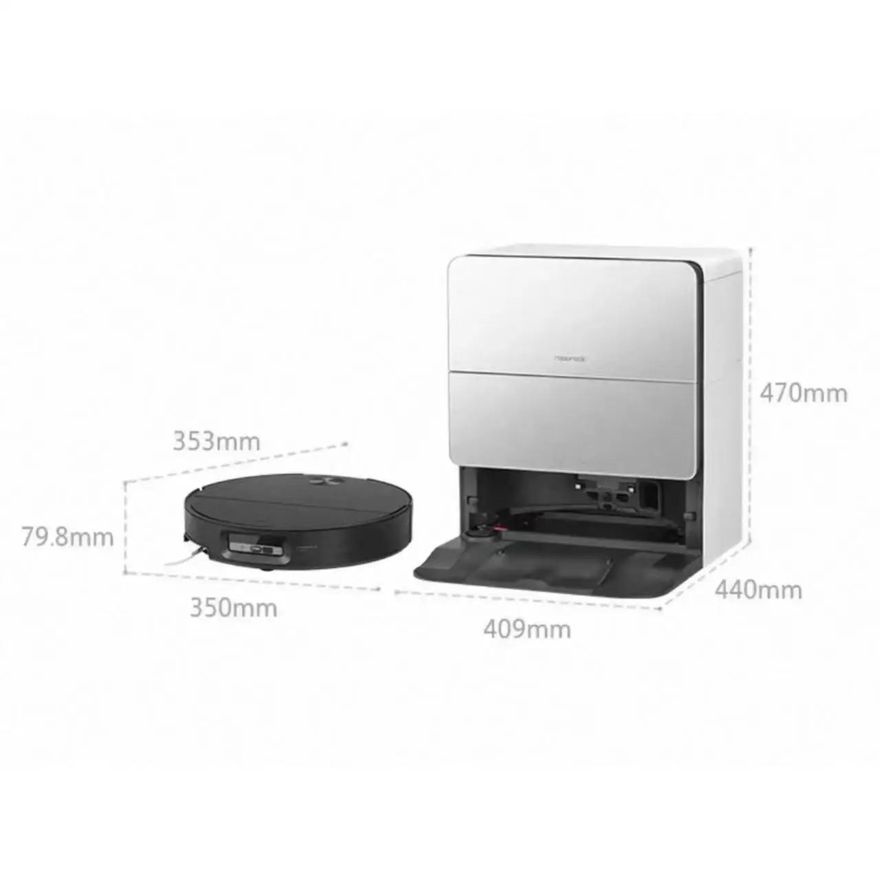 

New Arrival for Roborock G30 Space Robot Vacuum Cleaner Intelligent Bionic 22KPa High Suction HEPA Filter Electric/Battery