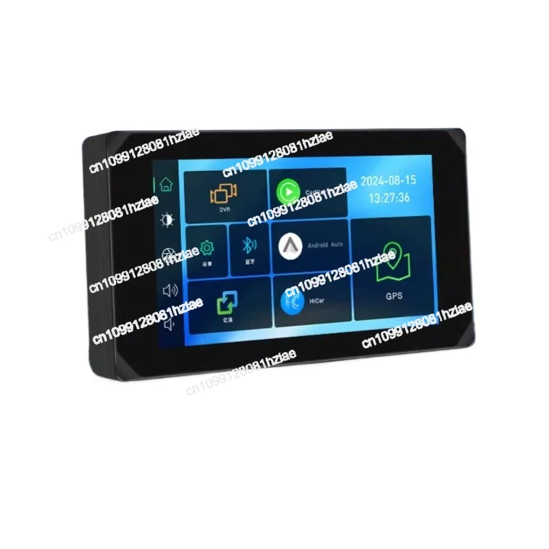 

Motorcycle Smart Car Projection Recorder Carplay Android Navigation Dual Lens Tire Pressure