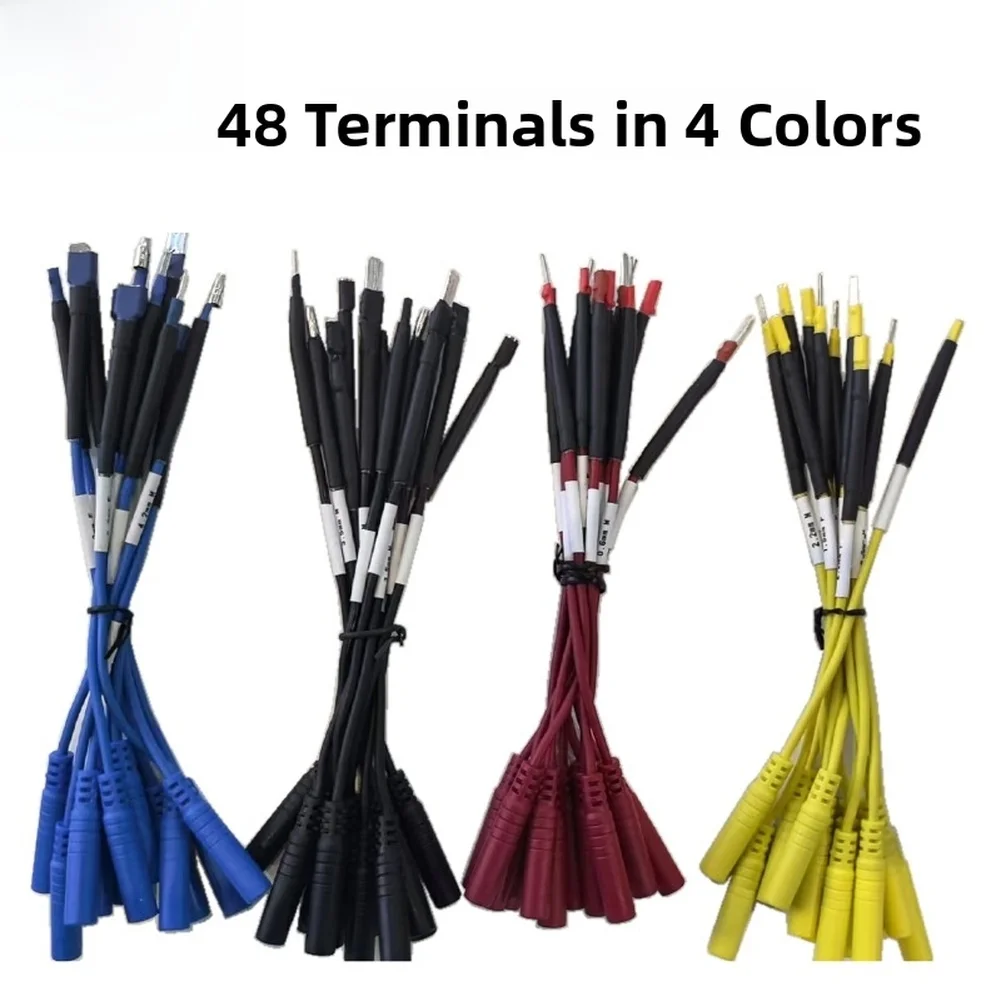 68-piece Automotive Common Wiring Harness Kit Leads Terminal Test Tool Kit For Test Measurement Tool Accessory