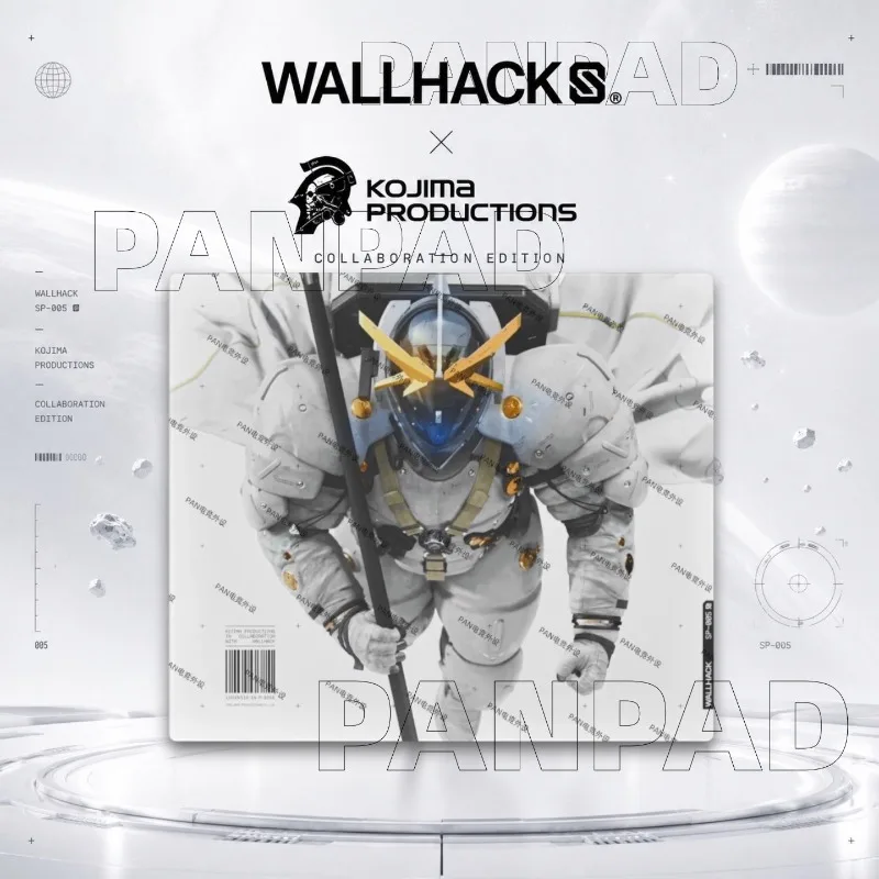 WALLHACK SP005 LUDENS-10 Tempered Glass Mouse Pad Replica Custom Esports Game Table Mat Large Mouse Pads FPS Office Accessories