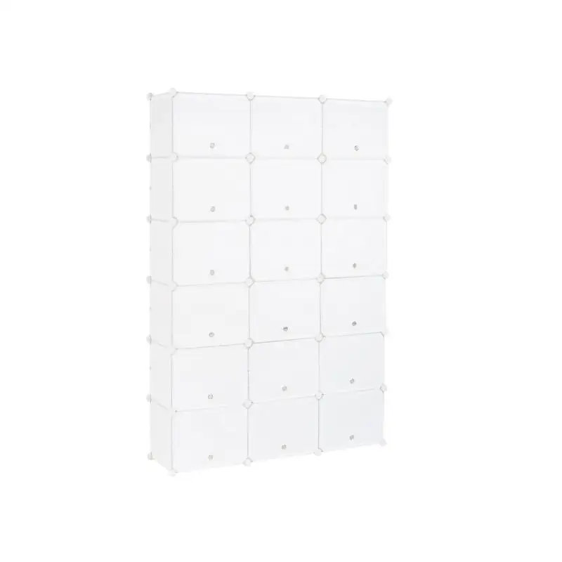 منظم رف أحذية محمول مكون من 12 طبقة مكون من 72 زوجًا، حامل خزانة تخزين قابل للتوسيع للكعب والأحذية والشباشب - أبيض