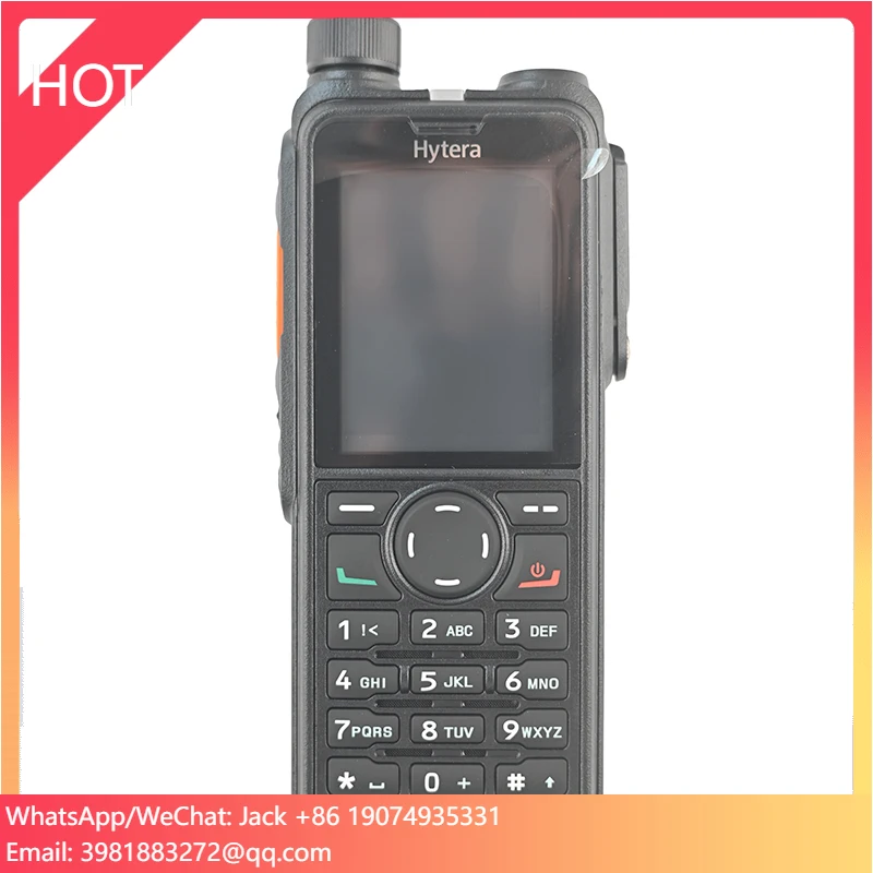 Hytera hp785 portátil rádio móvel digital profissional ip68 à prova dip68 água hytera walkie-talkie com teclado completo