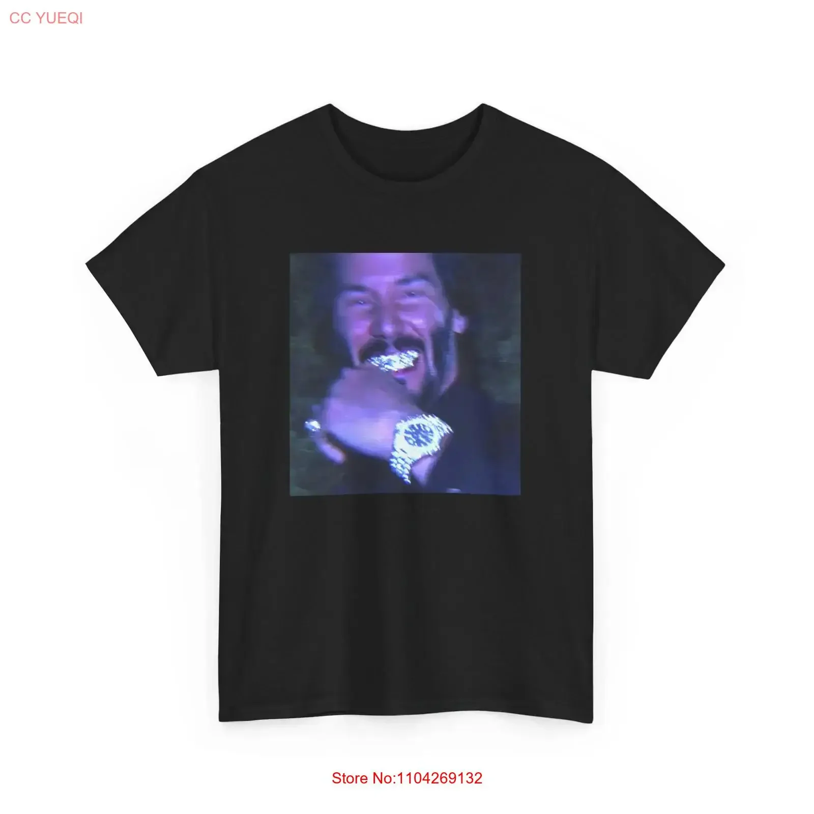 John Wick Drip Bust Down Keanu T Shirt vintage Washed Casual streetwear homme Stylish Soft graphic Breathable Stretched