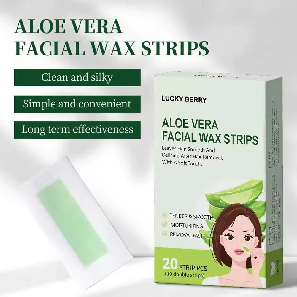 Professional Hair Removal Wax Strips For Summer Depilation Double Sided Cold Wax Paper For Leg Body Face Useful ﻿ - view 3