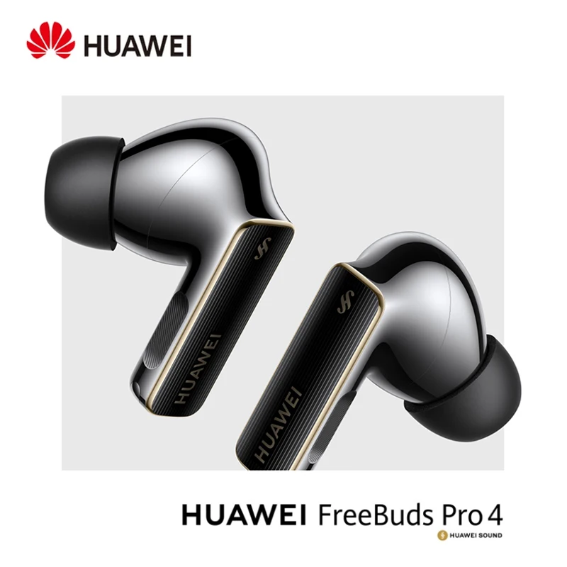 Original Huawei FreeBuds Pro 4 Earphones Wireless Bluetooth 5.2 Headphones Active Noise Cancellation Earbuds LDAC Hi-Res Headset