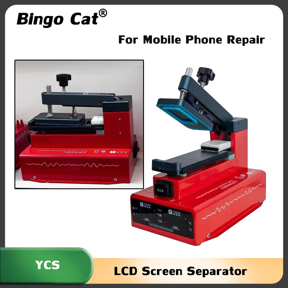 

Машина для разделения ЖК-экранов мобильных телефонов YCS, инструмент для снятия изогнутых рамок экранов, пресс для склеивания и снятия рамок с экранов