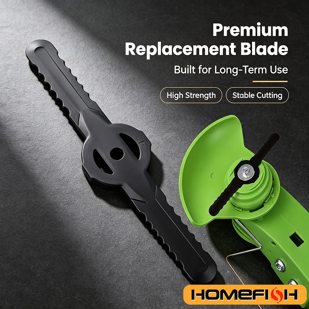 20Pcs Plastic Cutter Blades For Electric Cordless Grass Trimmer Strimmer Tool Grass Trimmer Blades Replacement Garden Tool