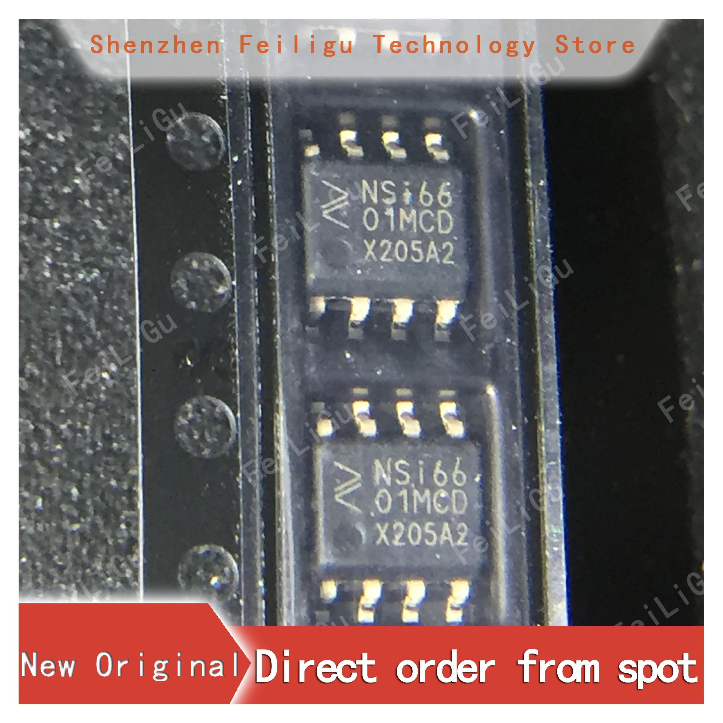 

5/15/30/50PCS 100% New Original NSI6601MC-DSPR NSI6601MCD NSI6601MC Package:SOP8 Isolated Gate Driver Chip