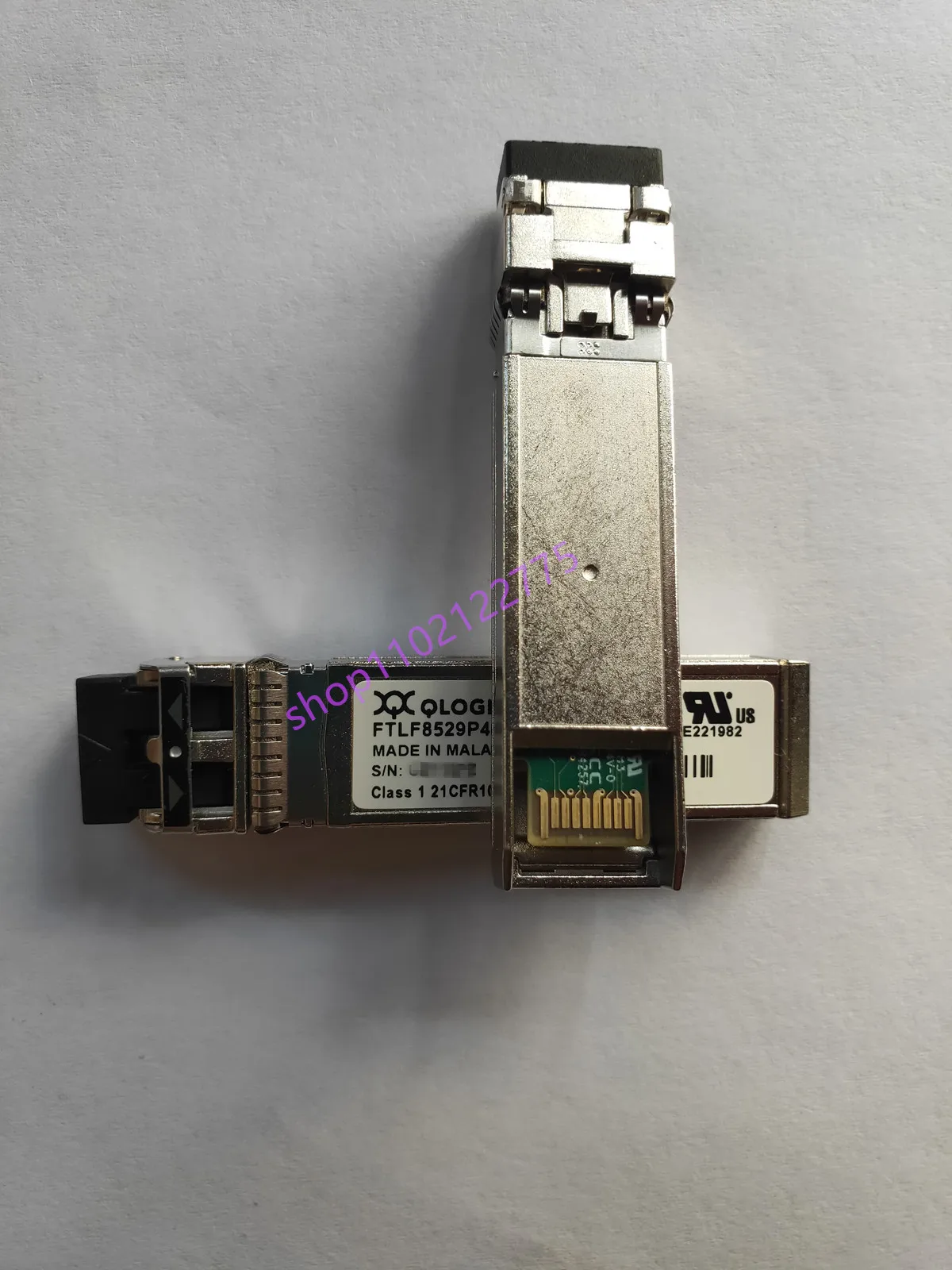 FTLF8529P4BCV-QL Qlogic Fiber Channel Switch SFP 16G 16GB SFP 850nm SFP+ Qle2670 Qle2672 Qle2690 Qle2692 Fc Dual Port Hba Module