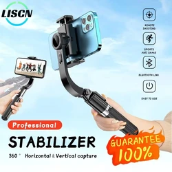 LISCN Phone-Stabilizer Anti-Shake Handheld Gimbal Shooting Tripod Multi-Function Selfie Stick for Vlog Shooting Smartphon