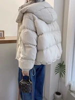 Women's Hooded down Jacket 2025 Autumn Winter Collection Warm Casual Parka Loose Fit Cotton Padded Bigger Size Available 6