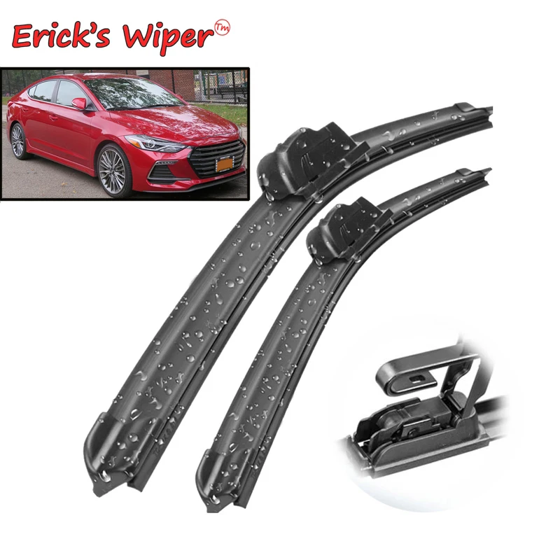 Erick\'s Wiper Front Wiper Blades For Hyundai Elantra AD 2016 - 2019 Windshield Windscreen Clean Window Car Rain Brushes 26\