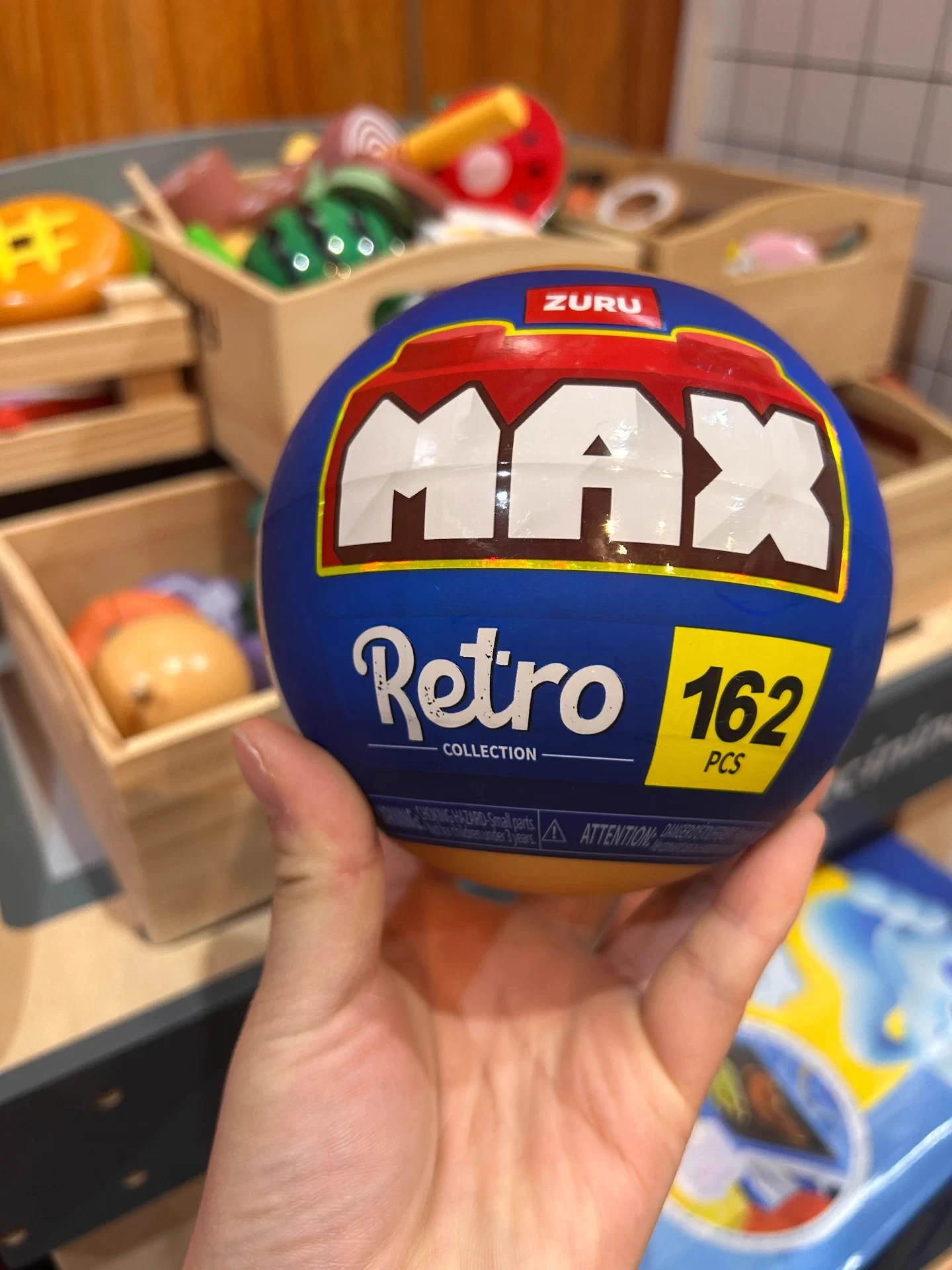 ZURU MAX سلسلة ريترو كرة مفاجآ - مراجعة Building Block Mini وسعره