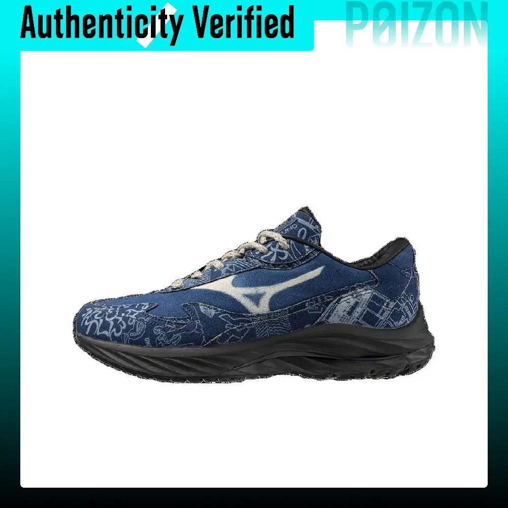 Mizuno Wave Rider Β Slip Resistant Abrasion Resistant Slip Resistant Abrasion Resistant Low top Running Shoes Unisex D1GD244101