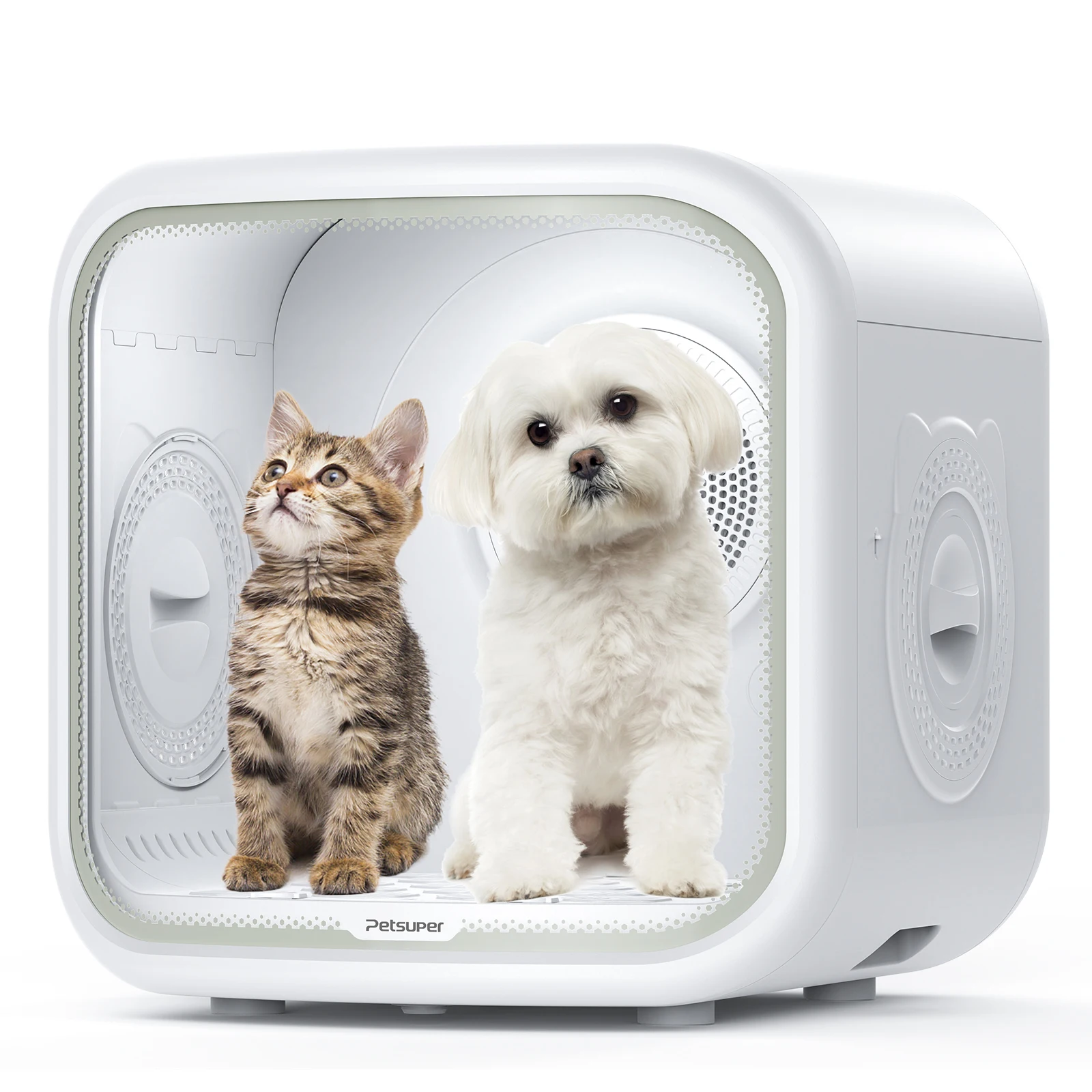 

Ultra Quiet 75L Automatic Pet Dryer Box Modern ABS Smart Temperature Control 360 Degree Drying for Cats Puppies Dog Hair Dryer