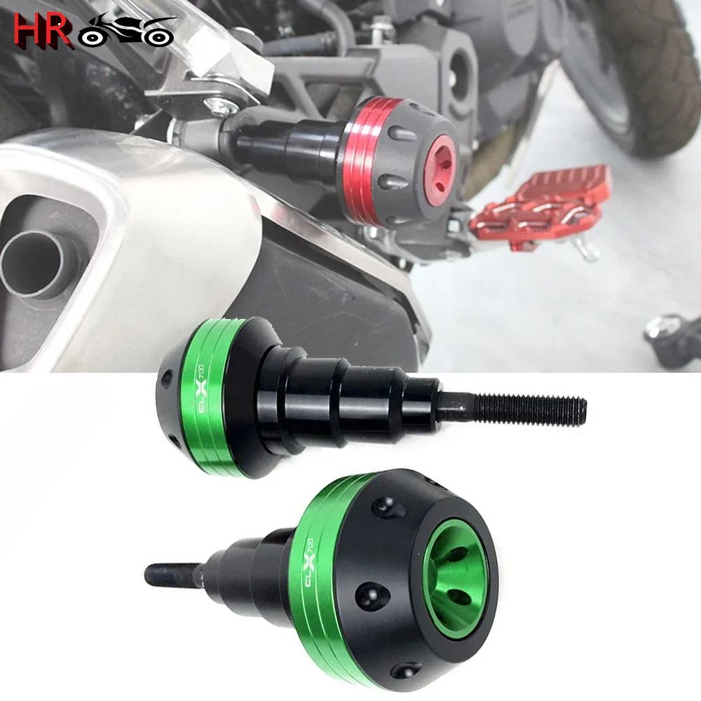 

For CFMOTO CLX700 700 CLX 2024 2025 Motorcycle Frame Sliders Crash Pad Falling Protector Guard engine protection Sliders cover
