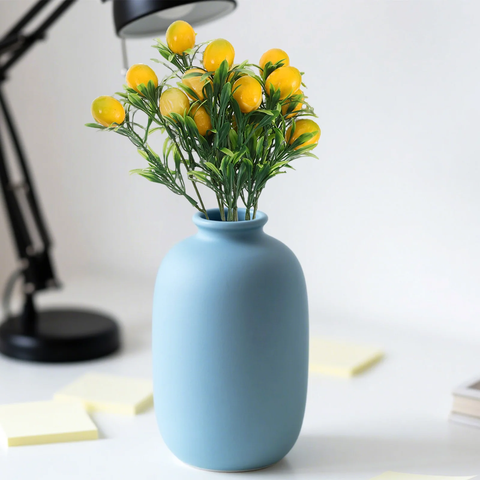 4 Uds. De árboles frutales artificiales de alta simulación, Granada, limón, melocotón, manzana, decoración del hogar, accesorios de fotografía, frutas falsas