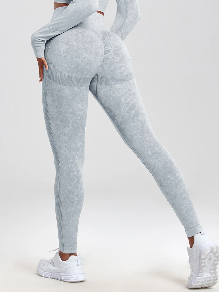 SVOKOR Leggings Fitness lavati per le donne pantaloni da allenamento senza cuciture elastico Butt Lift ciclismo abbigliamento sportivo stretto abbigliamento da palestra abbigliamento Casual