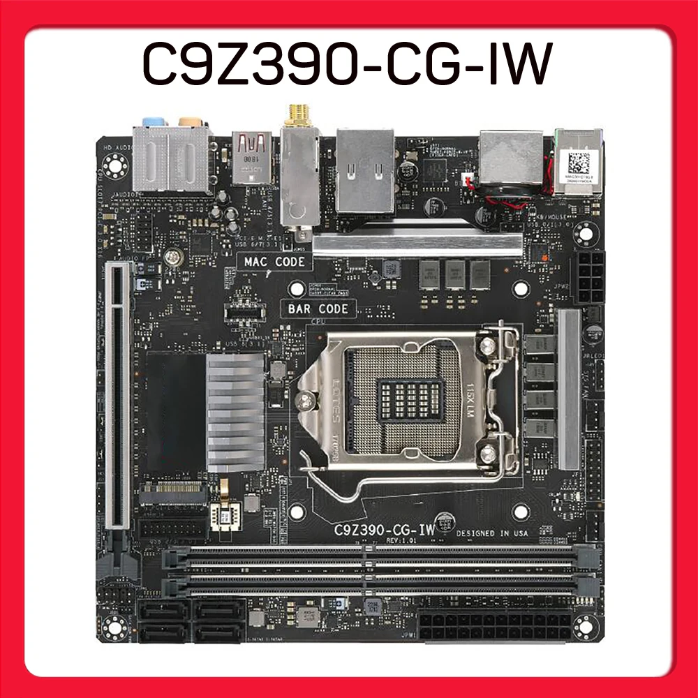 C9Z390-CG-IW For Supermicro Gaming Motherboard 8th/9th Generatio Core i9/i7/i5/i3 2666MHz/2400MHz LGA1151 DDR4 PCI-E3.0